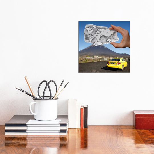 iCanvas "Pencil vs. Camera - 1" by Ben Heine Canvas Print