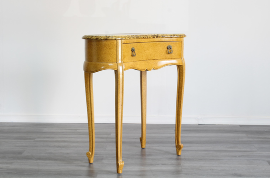 Vintage Kidney Shape Side Table