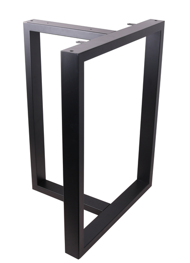 1 X High Quality 34" Dining Table Leg, T-Shaped Steel Table Leg, Office Legs, Computer Desk Leg, Industrial Kitchen Leg, Black