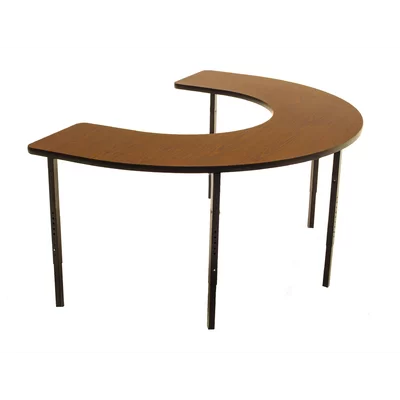 Wheelchair Accessible Managed Care Feeder 34" L x 24" W Horseshoe Activity Table