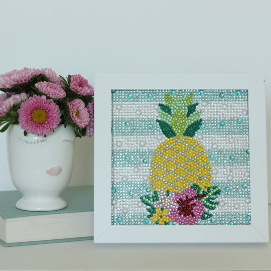 Diamond Art Craft Kit - Pineapple