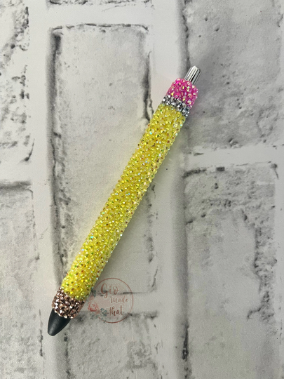 Pencil Rhinestone Pen