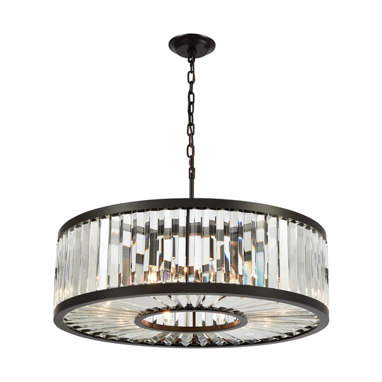 Palacial 9-Light Pendant, Oil Rubbed Bronze