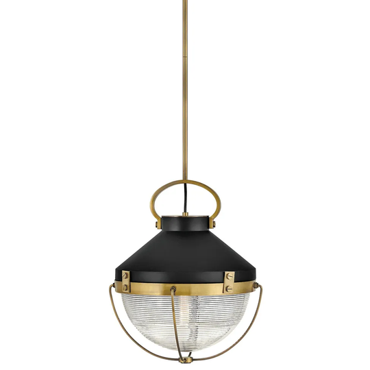 Hinkley Lighting Crew 16" Wide Pendant with Holophane Glass