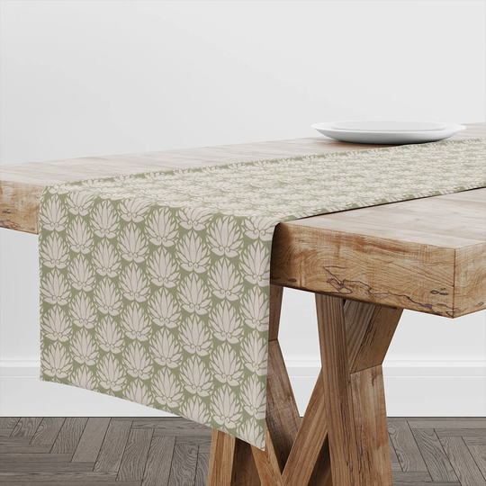 Table Runner Japanese Traditional Spring Vi | Unique Design Decor High Quality Textile & Print Made in Eu