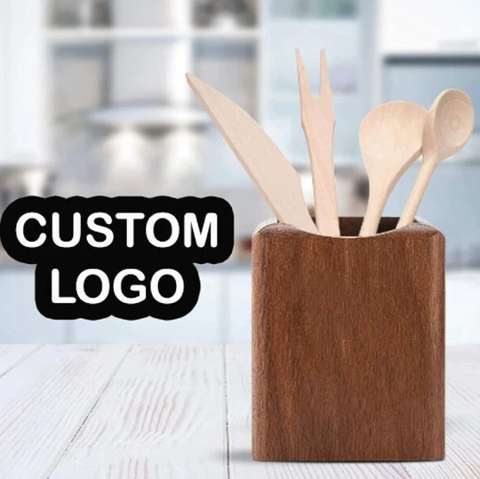 Custom Wooden Pencil Cup, Personalized Pen Minimalist, Office Decor, Desk Set, Holder, Toothbrush Home Organizer, Storage