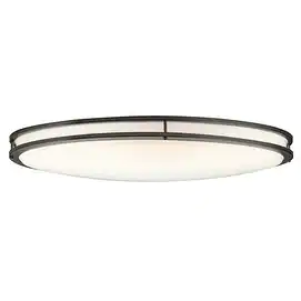 Kichler Lighting Avon Collection 1-light Olde Bronze LED Flush Mount