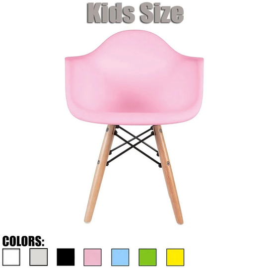 2xhome Single Kids Toddler Chair Pink Modern Plastic Wood Natural Preschool Child Activity Daycare School Kitchen Desk Work