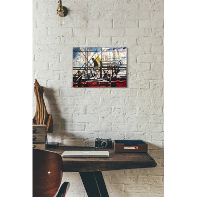 Four Corners by DB Waterman - Unframed Graphic Art