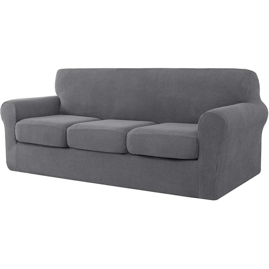 CHUN YI Sofa Cover with Separate Cushion Slipcover Stretch Cover