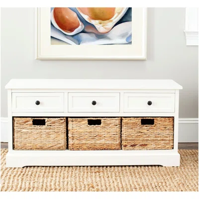 Aneiyah Hern 3 Drawer Storage Bench