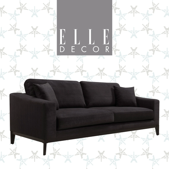 Elle Decor Olivia French Linen 86" Sofa