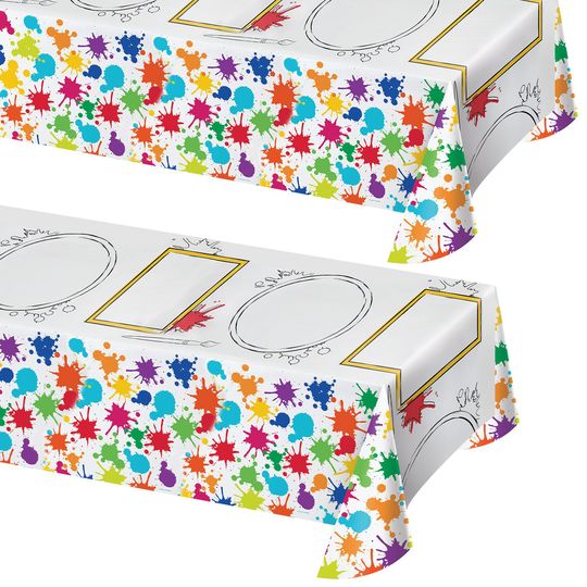 Art Party Supplies For Artist Parties, Paint & Classroom | Diy Table Cover