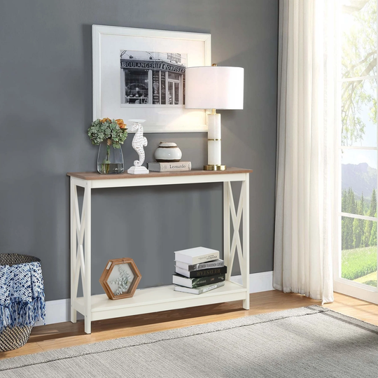 Sophia & William X-design Entryway Console Table