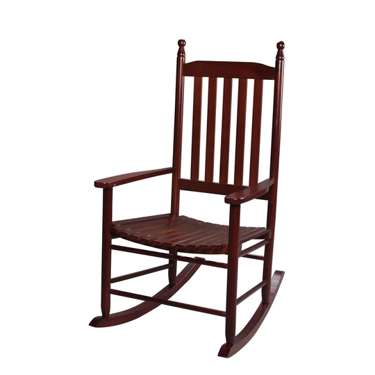 Gift Mark Home Adult Resting Tall Back Rocking Chair