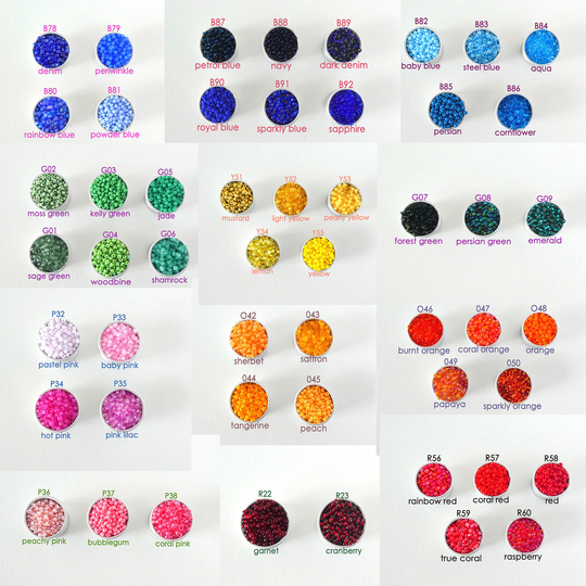 Not For Sale - Color Catalog Choose Your Color/S & Request A Custom Order
