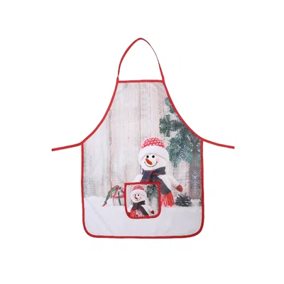 Snowman Decor Apron