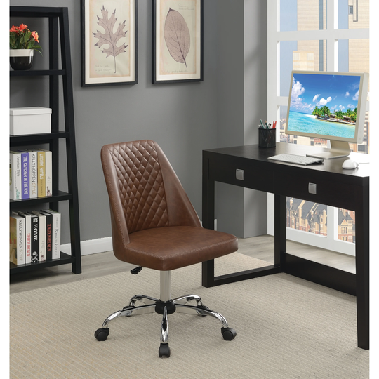 Carbon Loft Galahad Upholstered Tufted Back Office Chair