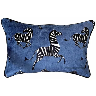 Sapphire Velvet Zebras