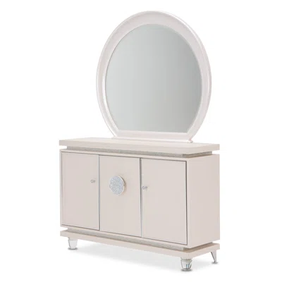 Glimmering Heights Sideboard & Mirror Set