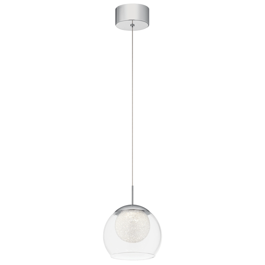 elan Lexi Chrome 1-light Pendant
