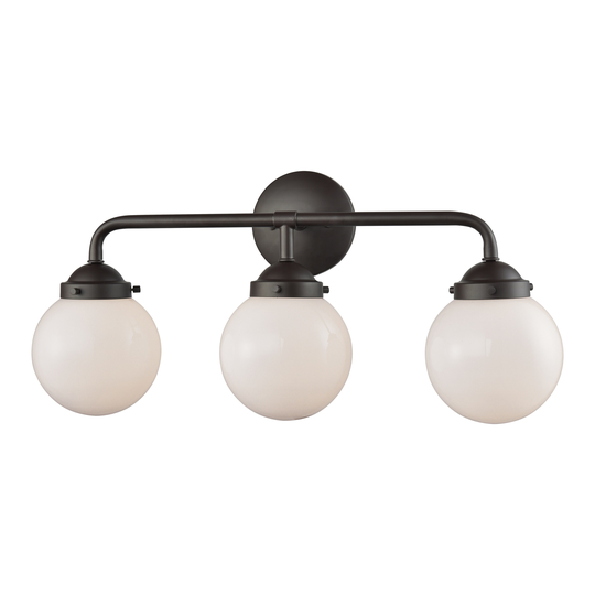 Beckett 24'' Wide 3-Light Vanity Light - Oil Rubbed Bronze - 3 Light