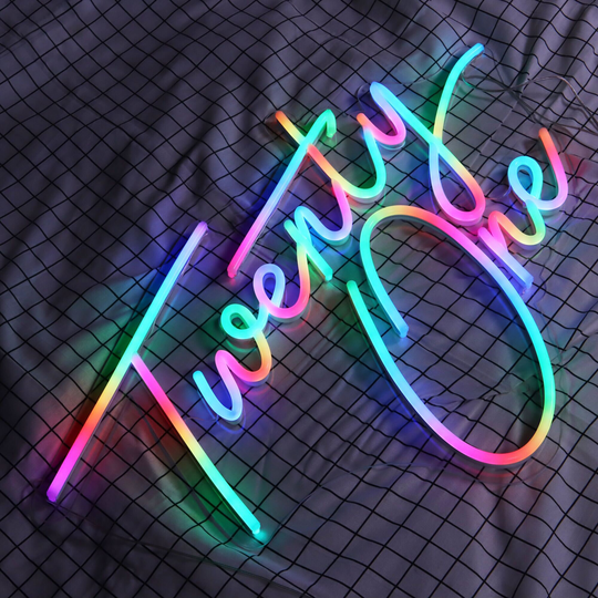 Custom Colorful Neon Sign Color Changing Led Light Animal Funny Personalized Gift Wedding