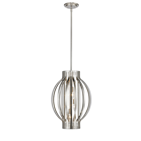 Avery Home Lighting Moundou 4-light Pendant in Brushed Nickel - Brushed nickel