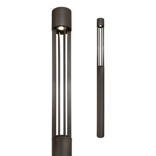 Tech Lighting Turbo Single Light 8" Wide 25 Watt Integrated LED Post