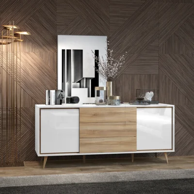 LidiaÃdia 71'' Wide 3 Drawer Sideboard