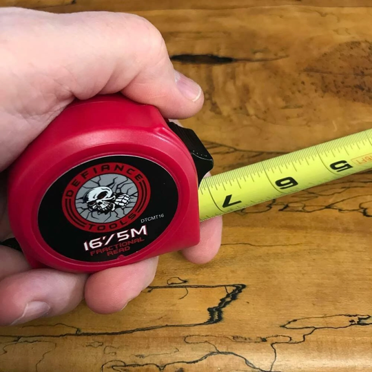 Tape Measure, Edc Tool, Pocket Tool, Handyman Gift, Diy Multitool, Man Gift, Wallet Compact Measure