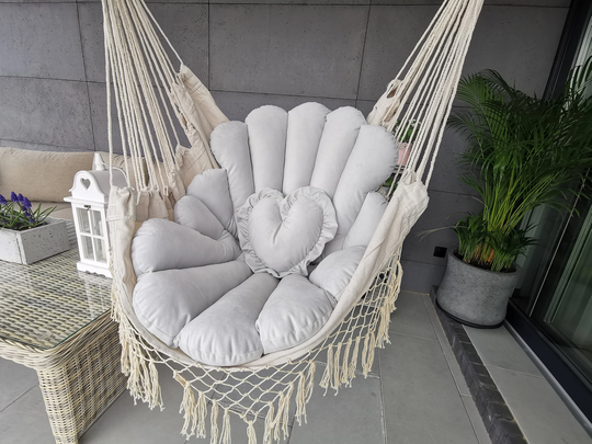 Swing Cushion, Hammock Chair, Outdoor Pillow, Seat Cushion, Chair Cushion, Macrame Swing, Hanging Chair, Scandinavian Cushion