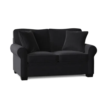 Drake 61" Rolled Arm Sofa Bed with Reversible Cushions