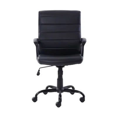Bonded Leather Mid-Back Manager's Office Chair