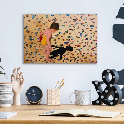 Me and My Pal II by DB Waterman - Unframed Graphic Art