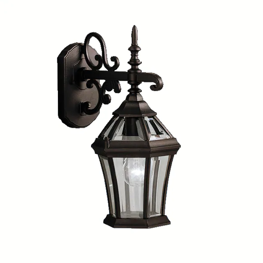 Kichler Lighting Townhouse Collection 1-light Black Wall Lantern