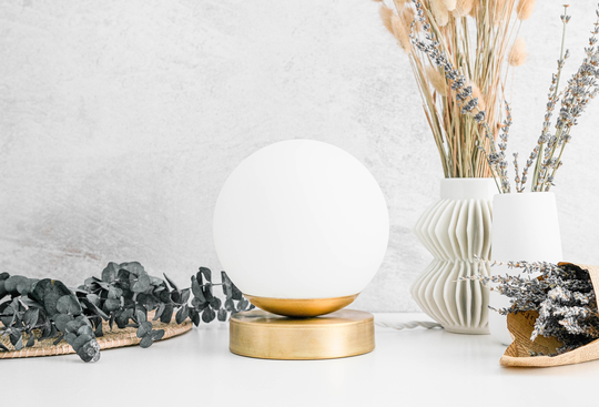Globe Table Lamp - Modern Lamps Lamps Model No. 3024