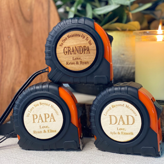 Personalized Tape Measures, Measure, Fathers Day Gifts