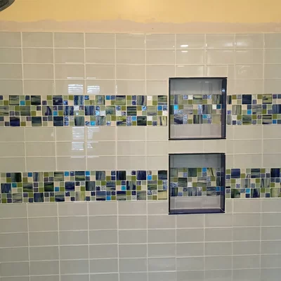 Dinis Glass Mosaic Wall Tile