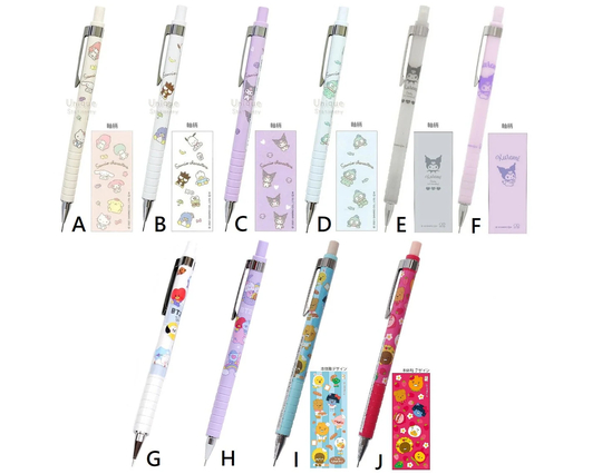 0.5mm Mechanical Pencil Kakao Friends Bt21 Japan Animation Anime Kawaii Comic Cute Cartoon