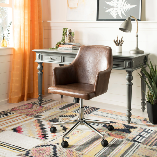 Carbon Loft Kenton Swivel Office Chair - 21.5" x 22.8" x 35"