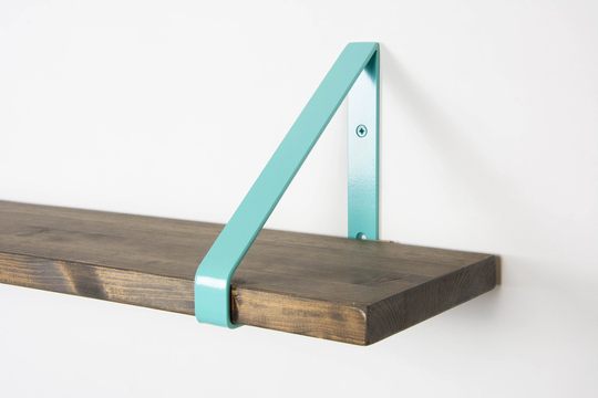 Colorful Shelf Bracket - Light Blue Color Heavy Duty Hanging Triangle