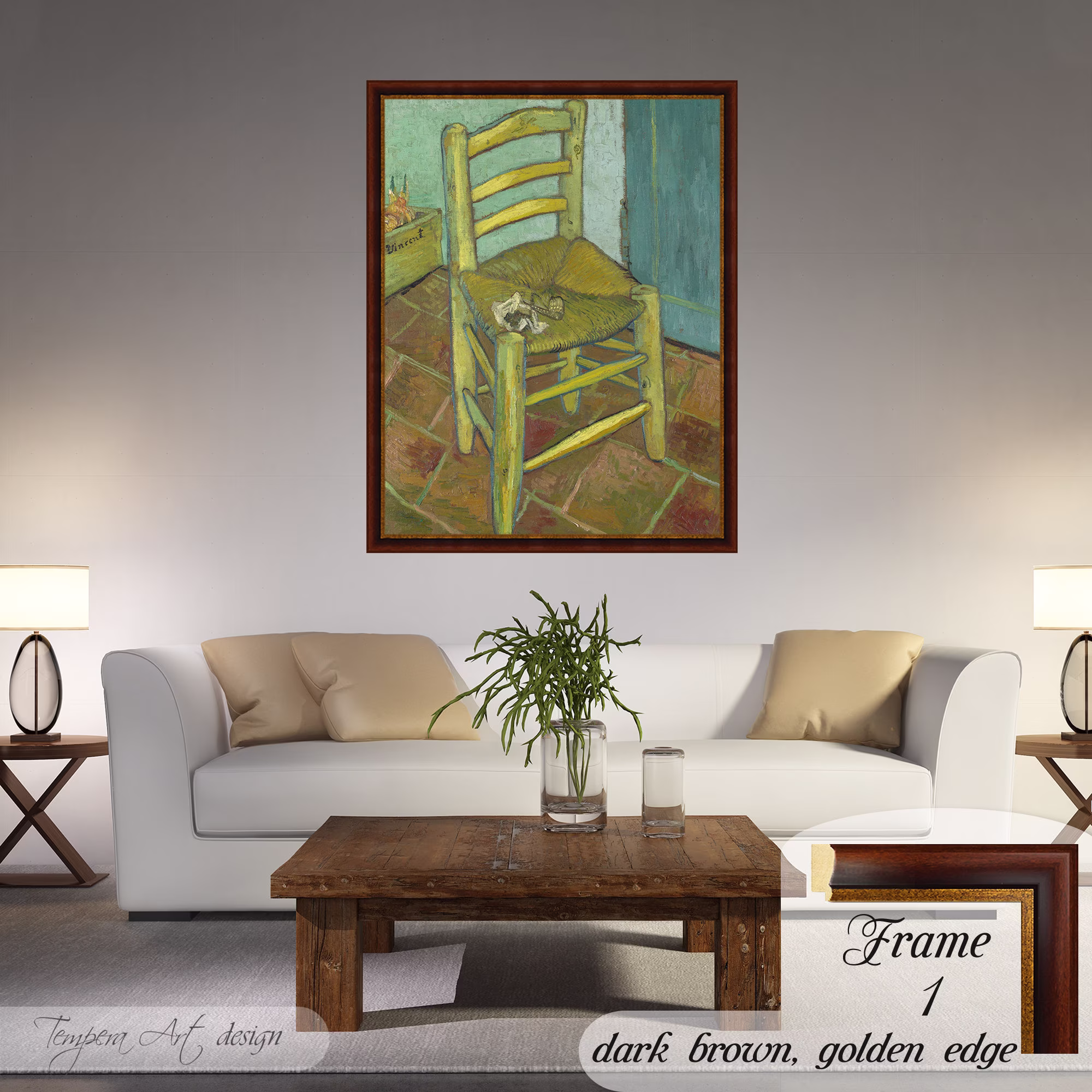 Vincent Van Gogh, Chair Painting, Van Gogh Print, Wall Art, Goghs