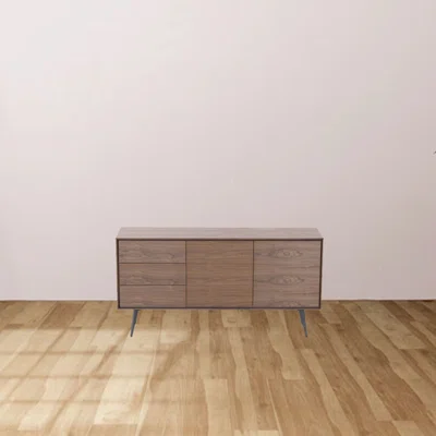 Gonca 62" Wide 3 Drawer Sideboard