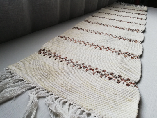 Table Runner. Vintage Woven Table