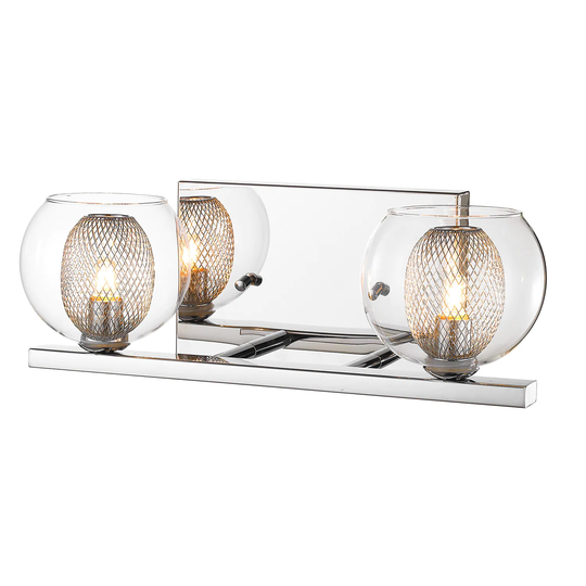 Avery Home Lighting Auge 2-light Chrome Vanity