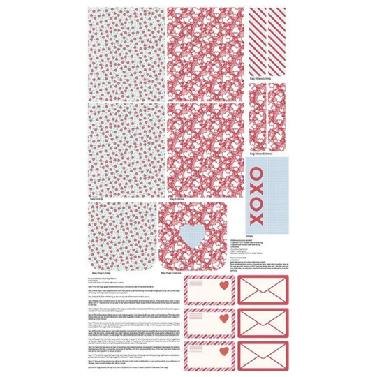 Sugar & Spice Chair Bag Panel By Lindsey Wilkes Of Cottage Mama | Sku #p11417-Panel