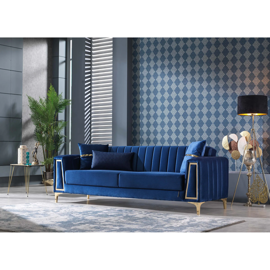 Fade Living Room 3 Seat Sofa