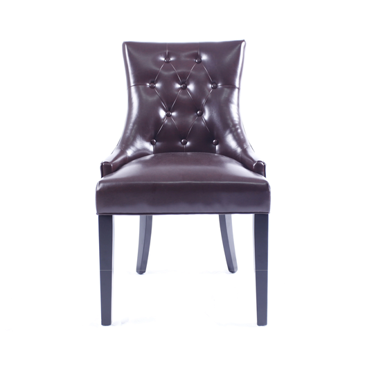 Set of 2 Leather Living Room Chair