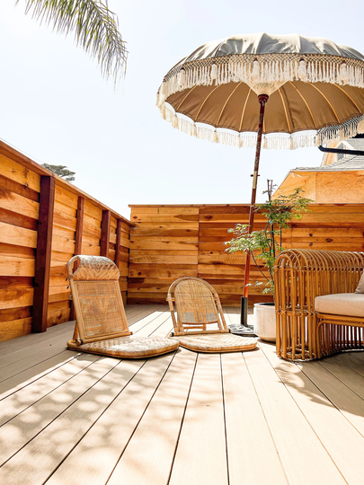 Rattan Beach Floor Chairs - 2 Pcs The Easy Pack- Matador & Malibu